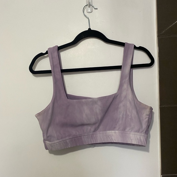 Mango Purple Sports Bra Size L - Picture 2 of 4